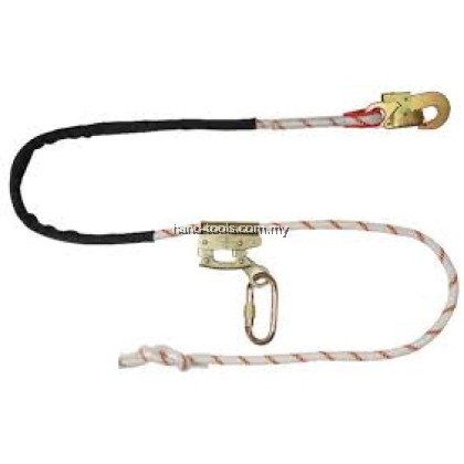  PFP-WPL-KM Work Positioning Lanyard with Rope Grab